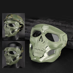 Skull horror hjelm maske