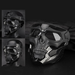 Skull horror hjelm maske