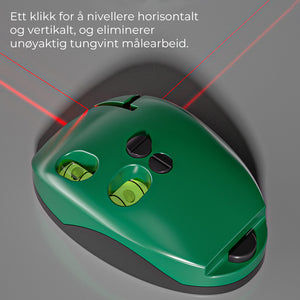 Miniatyr lineær 90 grader elektronisk laserlinjal