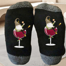 Last inn bildet i Galleri-visningsprogrammet, Gnome Wine Glass Unisex Crew Sokker
