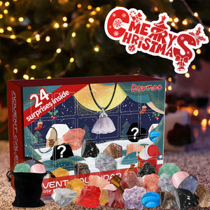 Adventskalender 2023 - 24 gummi-ender for barn