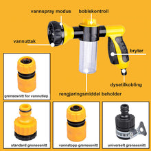 Last inn bildet i Galleri-visningsprogrammet, Flerbruks sprøyte munnstykke for vannslange
