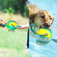 Last inn bildet i Galleri-visningsprogrammet, Tyggbar skvisbar UFO-ball for hund
