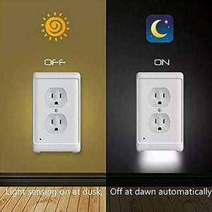 Outlet Wall Plate With Night Lights