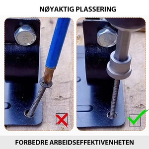 Magnetisk posisjoneringsbor