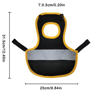 Justerbar kyllingsele Refleksvest for høne kjæledyr