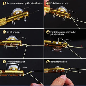 Rask fiskeknutebindingsverktøy ( 🔥Kjøp 2, -10% )