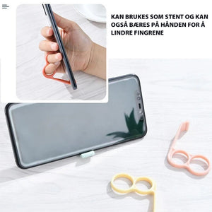 Fingerring Mobiltelefonfeste (10 stk)