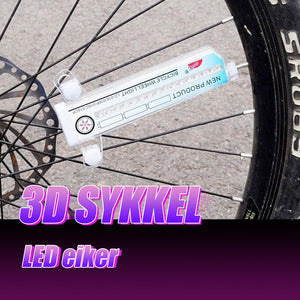 3D sykkel eiker LED-lys