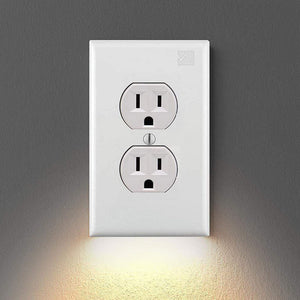 Outlet Wall Plate With Night Lights