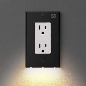 Outlet Wall Plate With Night Lights